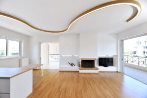 Ανακαίνιση σπιτιού στη Βούλα σαλόνι